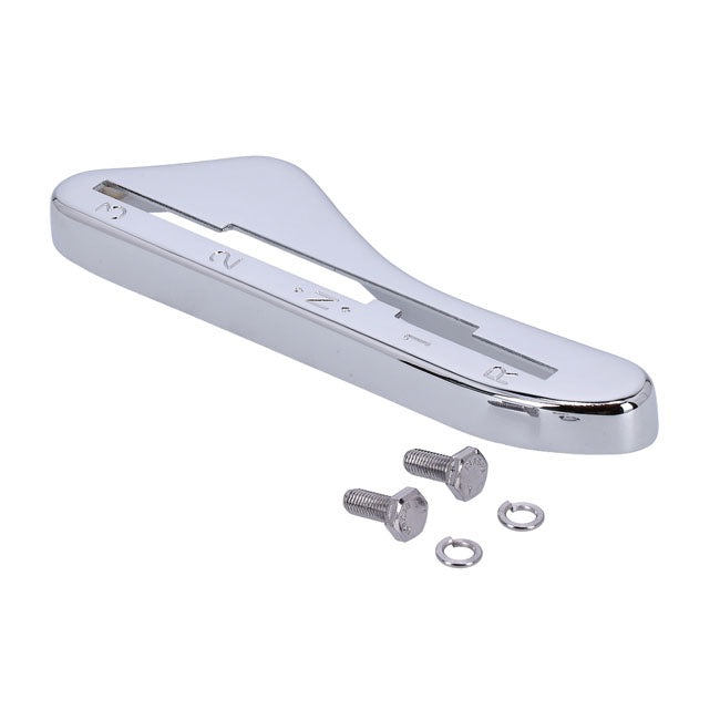 Samwel Shifter Lever Guide, 3-Speed & Reverse. Chrome – 1947–1973 45" Flathead; 1947–1948 74/80"…
