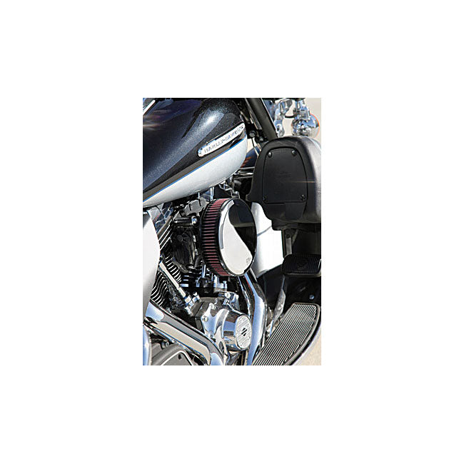 Street Metal High-Flow Air Intake Weld, Chrome