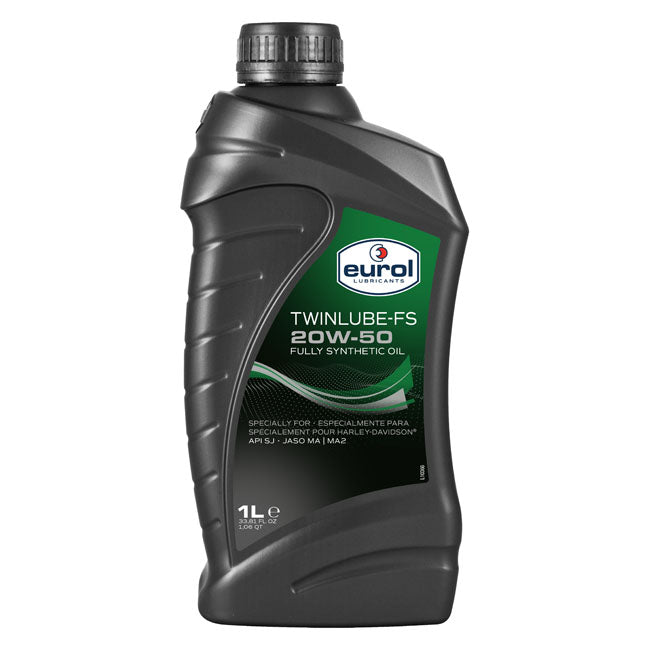 Eurol Twinlube-3 20w50 Full Synthetic Lubricant 1l – 1984–2026 Big Twin; 1986–2022 XL…
