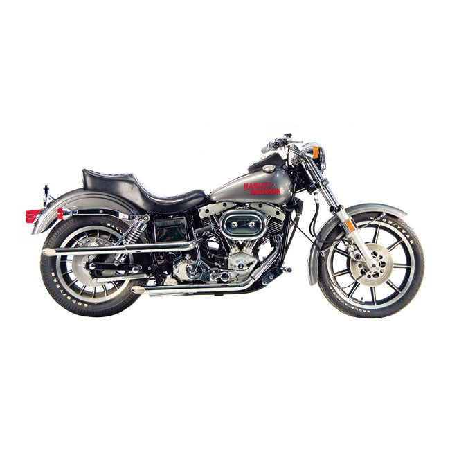 Paughco Shotgun Drags (40"). Chrome – 1970–1984 Shovel