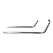 Paughco Shotgun Head Pipes. Extended Front – 1984–1999 Softail