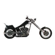 Paughco Dual Shotgun Drags. Chrome – 1986–2003 XL Sportster Ridgid Frame Only