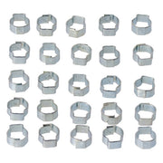 MCS Crimp Hose Clamp, 7/16 (11.18mm) ID. Zinc – VARIOUS H-D MODELS