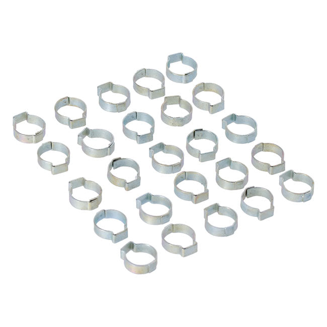 MCS Crimp Hose Clamp, 11/16 (17.53mm) ID. Zinc – Various H-D Models; 1979–1982FLT/Touring…
