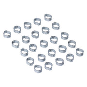MCS Crimp Hose Clamp, 19/32 (14.99mm) ID. Zinc – VARIOUS H-D MODELS