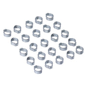 MCS Crimp Hose Clamp, 1/2 (12.70mm) ID. Zinc – VARIOUS H-D MODELS