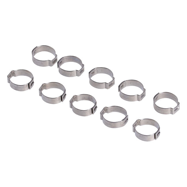 MCS Crimp Hose Clamp, 3/4 (19.05 mm) Id. Stainless – Various H-D Models