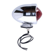 MCS Bullet Marker Light. Chrome. Red Lens. DF. Stud Mount