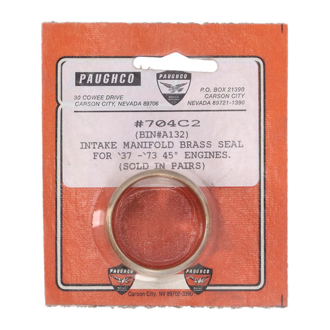 Paughco Intake Manifold Seals – 1932–1973 45" Flathead