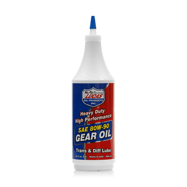 Lucas Oil 80W90 Transmission Oil. Mineral – 1936–2026 All Big Twin