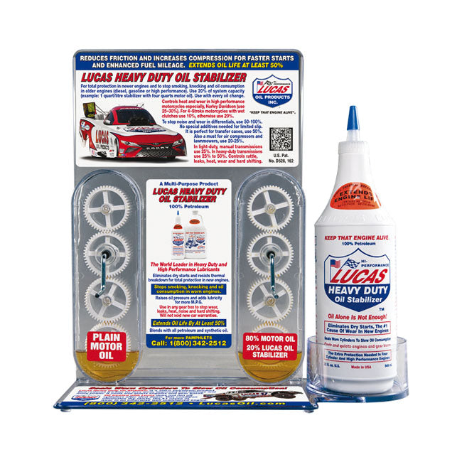 Lucas Oil Shop Demonstrator for Oil Stabilizer – Universal