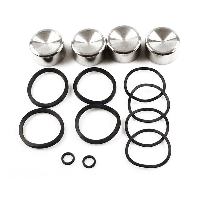 MCS Caliper Piston & Seal Kit, Front/Rear – 2000–2007 Big Twin; 2000–2003 XL…
