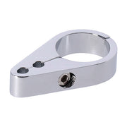 MCS 2-Piece Frame Cable Clamp. Throttle/Idle. Chrome – Universal