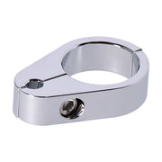 MCS 2-Piece Frame Cable Clamp. Throttle. Chrome – Universal