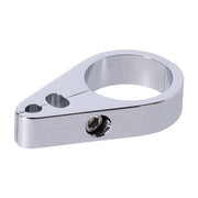 MCS 2-Piece Frame Cable Clamp. Throttle/Idle/Brake. Chrome – Universal