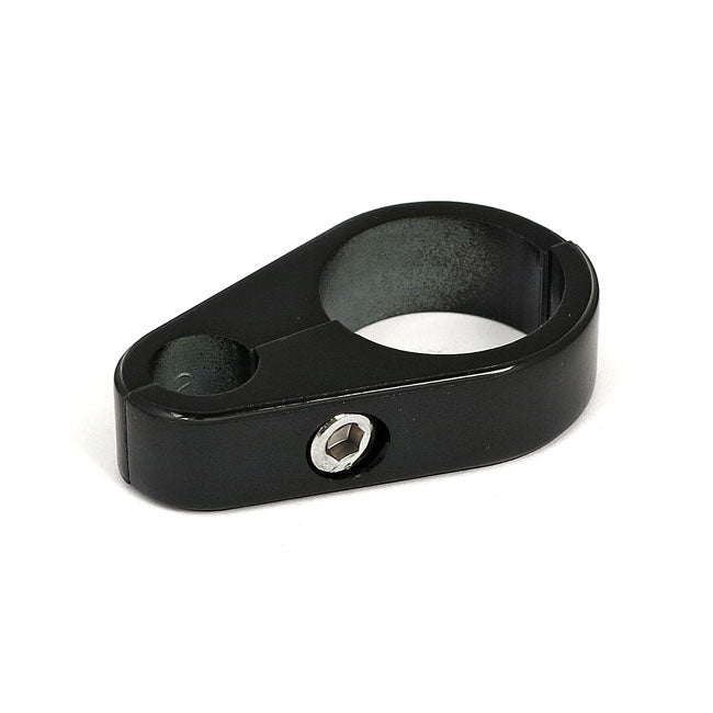 MCS 2-Piece Frame Cable Clamp. Clutch. Black – Universal