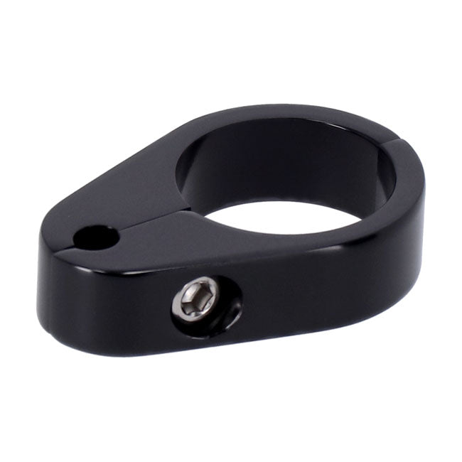 MCS 2-Piece Frame Cable Clamp. Throttle. Black – Universal
