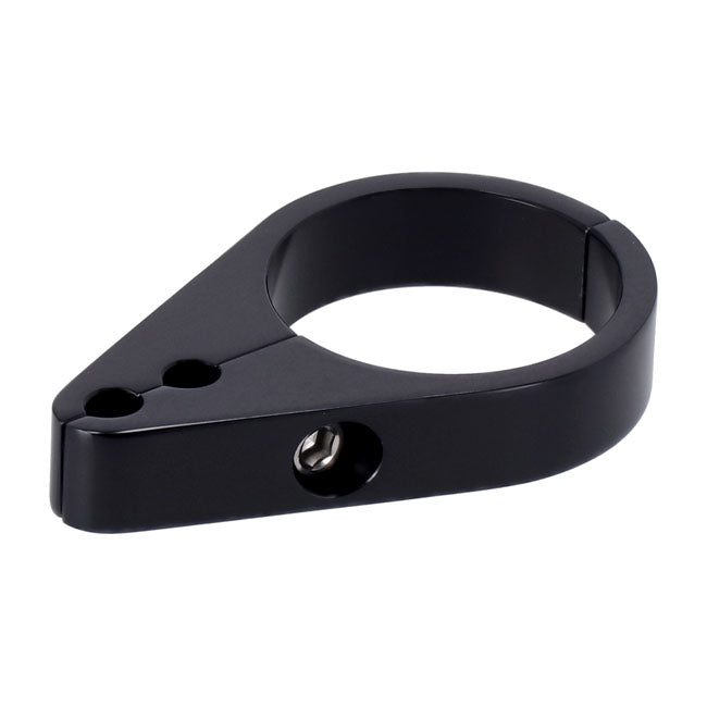 MCS 2-Piece Frame Cable Clamp. Throttle/Idle. Black – Universal