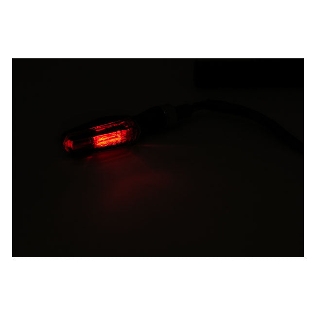 MCS Cob, LED Taillight / Turn Signal Combo. Black – Universal