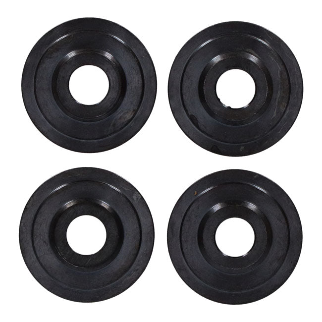 MCS Upper Valve Spring Collar Set. Steel. Std – L1981–1984 Big Twin Shovelhead