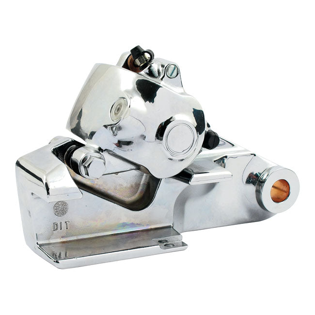 MCS Brake Caliper with Bracket, Rear. Chrome – 2004 XL Sportster