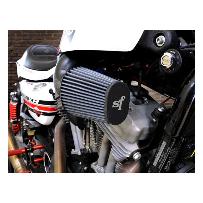 Free Spirits, Black Horn Hi Flow Air Cleaner Kit for 08-12 XR1200