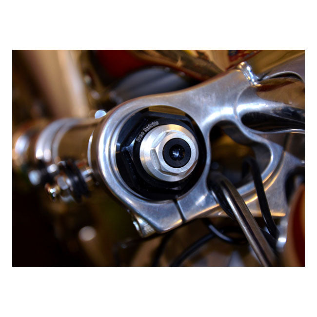 Free Spirits Fork Spring Pre-load Adjusters – 2002–2017 H-D with 49mm Fork Tubes