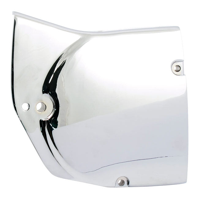 MCS XL Sportster Transmission Sprocket Cover. Chrome – 2004–2022 XL Sportster