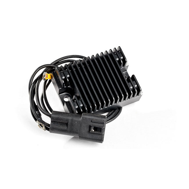 Rick''s Motorsport Electronics OEM Style Regulator/Rectifier. Black – 2000 Twin Cam Softail
