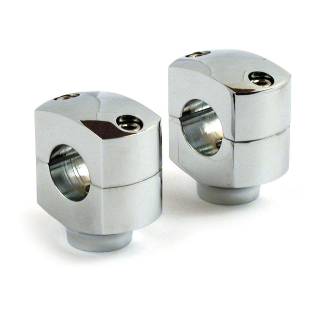 MCS 1 1/4" Rise Domed Risers – 1973–2002 Big Twin; Twin Cam B; XL…