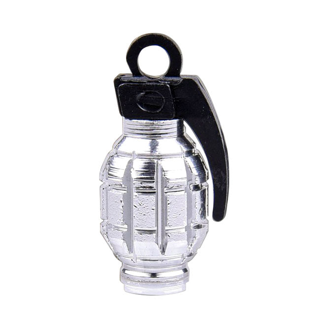 TrikTopz Hand Grenade License Plate Mounts. Chrome – Universal