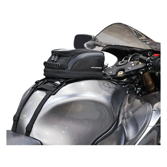 Nelson Rigg Commuter Lite Magnetic/Strap Tank Bag. 5.8l – Universal