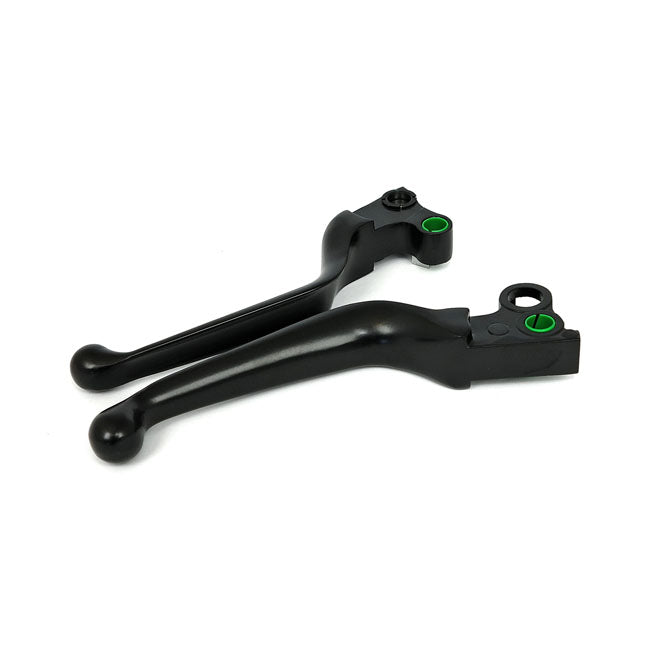 MCS Handlebar Lever Kit, Wide Blade – 1982–1995 Big Twin; XL Sportster
