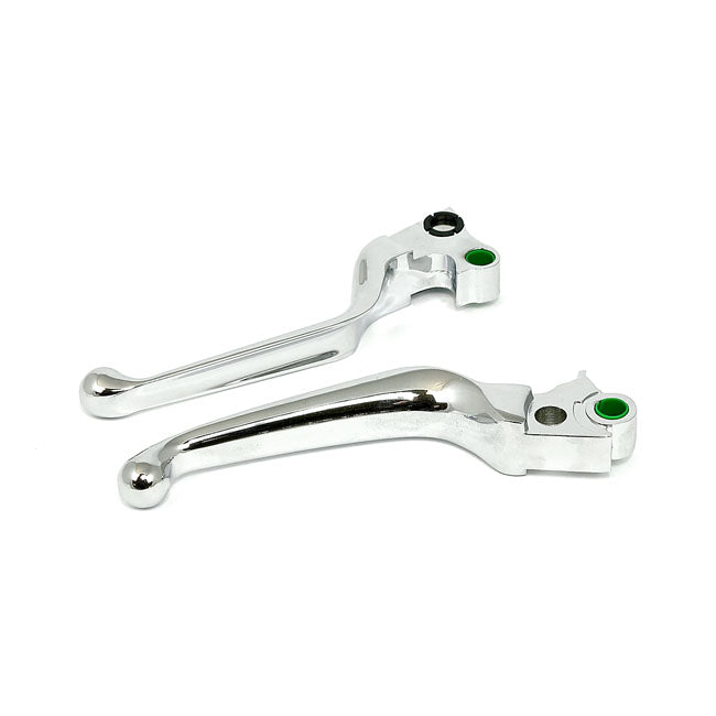 MCS Handlebar Lever Kit, Wide Blade – Cable Operated - 1996–2017 Dyna…