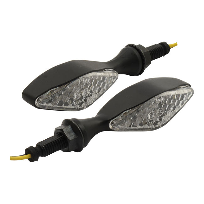 MCS Freestyle Turn Signals LED. Black – Universal