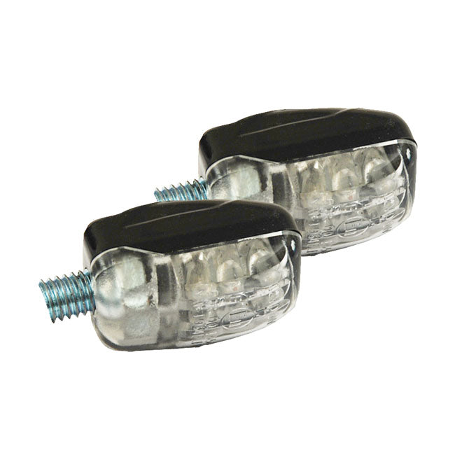 MCS Picco, Mini LED Turn Signals. Black – Universal