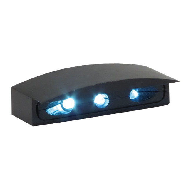MCS Micro LED License Plate Light, Black Housing