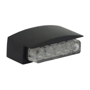 MCS Mini LED License Plate Light, Black Housing