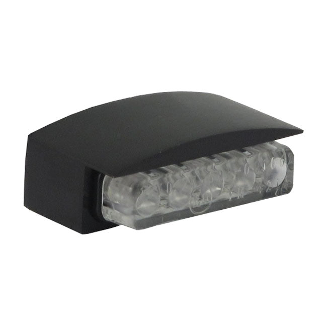 MCS Mini LED License Plate Light, Black Housing