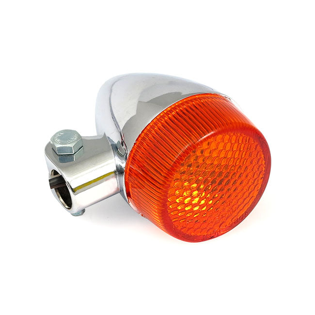 MCS Bullet Light Turn Signal ECE Appr. Chrome – Universal