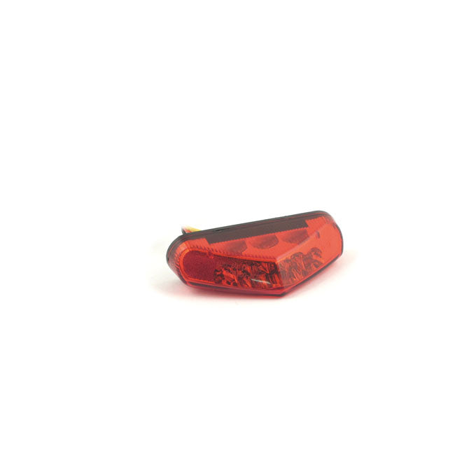MCS Navigator LED Taillight. Red Lens – Universal