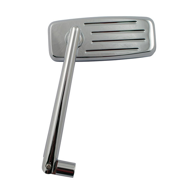 Motorcycle Storehouse Action Mirror (Each). Chrome for 120mm Wide X 45mm High..