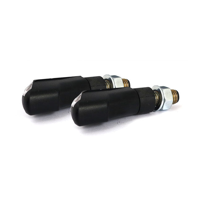 MCS Couver. LED Turn Signal. Black – Universal