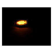 MCS Couver. LED Turn Signal. Black – Universal