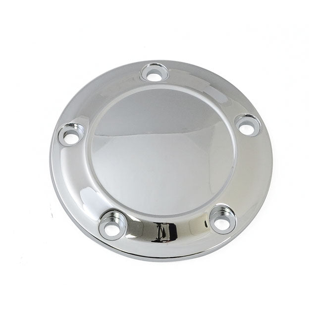 MCS Stepped Point Cover 5-Hole. Chrome – 1999–2017 Twin Cam