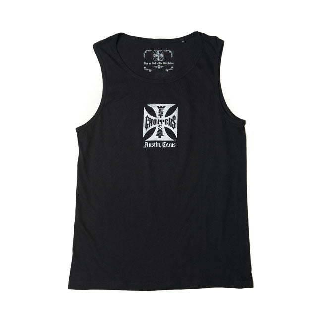 West Coast Choppers Wcc Classic Tank Top Black – S