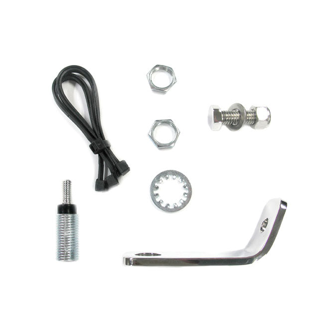 Pingel Antenna Low Mount Relocation Kit - Radio – 1985–2013 FLT/Touring Models with Radio