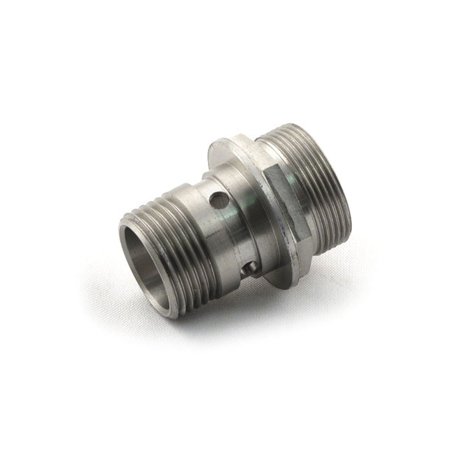 Pingel Big Twin 36-65 Restrainer to 22mm Fuel Valve Adapter – 1935–1965 Big Twin with OEM Style Split…