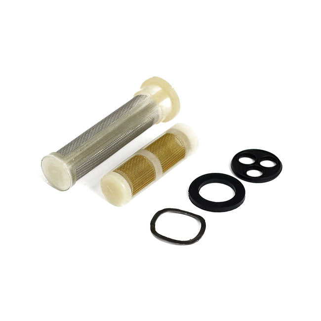 MCS Petcock Rebuild Kit – 1957–1998 Most Big Twin & XL Sportster…