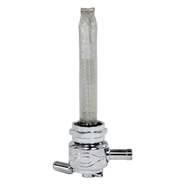 Pingel Power-Flo Petcock Round Flame – 1975–2006 Big Twin; XL Sportster…